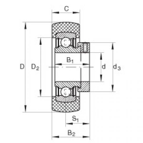 Подшипник RABRB12/47-FA106 INA #1 image