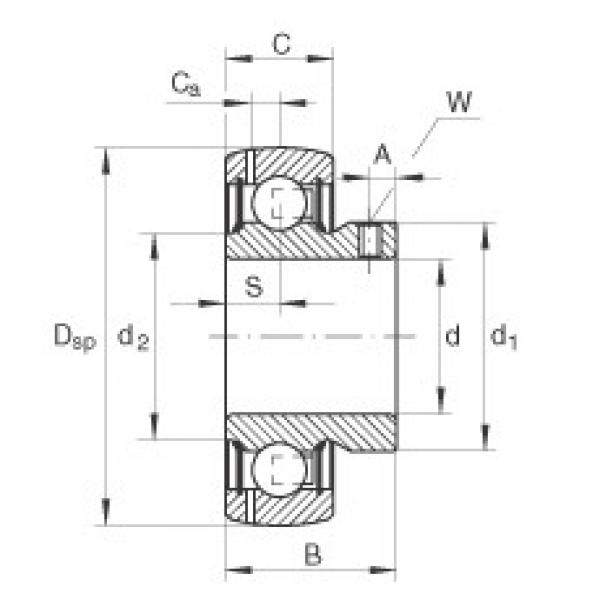 Подшипник GAY12-NPP-B INA #1 image