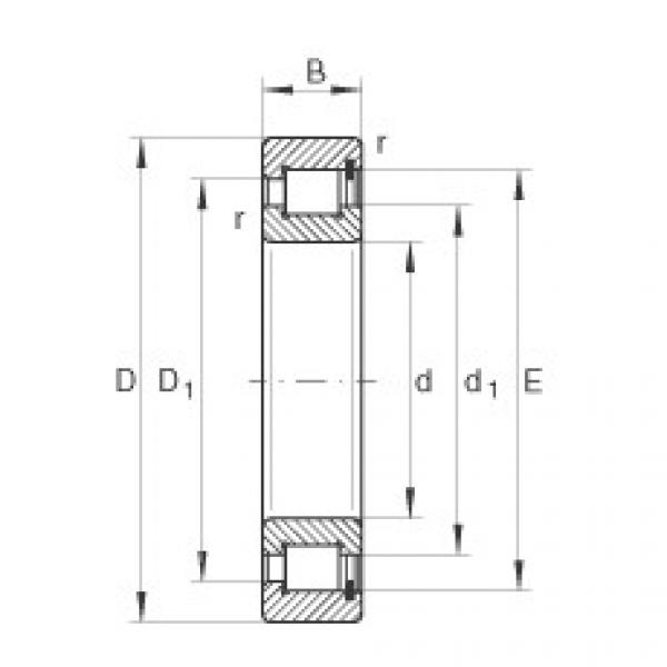 Подшипник SL182215 INA #1 image