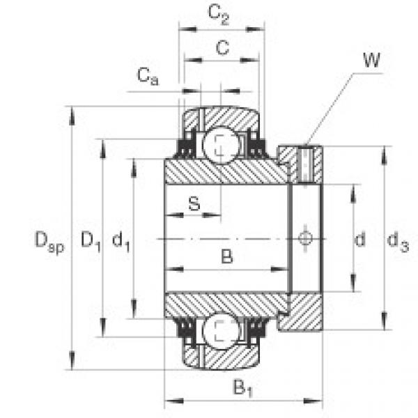 Подшипник GE60-KTT-B INA #1 image