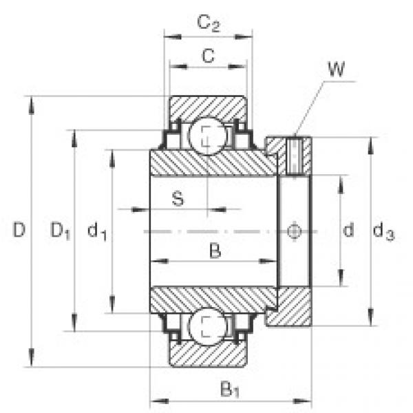 Подшипник E70-KRR INA #1 image