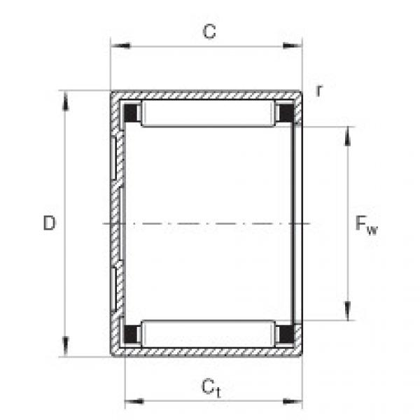 Подшипник BK4020 INA #1 image