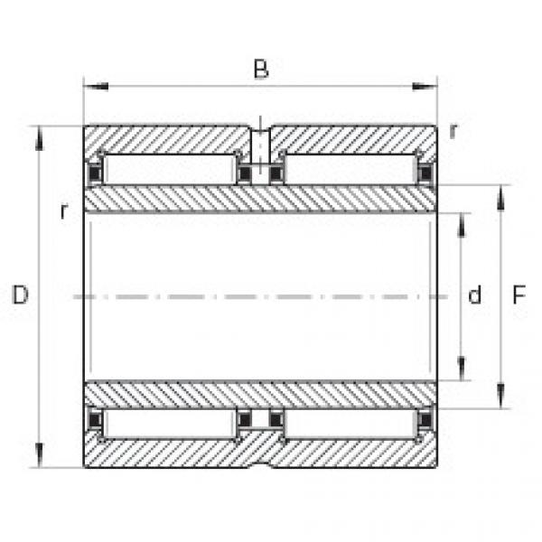 Подшипник NA6917-ZW INA #1 image