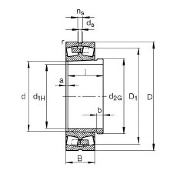 Подшипник 23992-B-K-MB + AH3992-H FAG #1 image