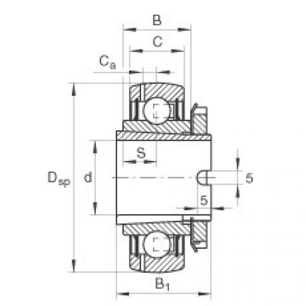 Подшипник GSH20-2RSR-B INA #1 image