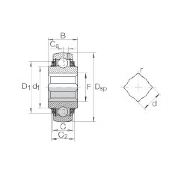 Подшипник GVK104-209-KTT-B-AS2/V INA #1 image