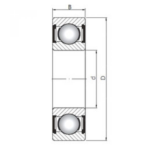 Подшипник 16002 ZZ CX #1 image