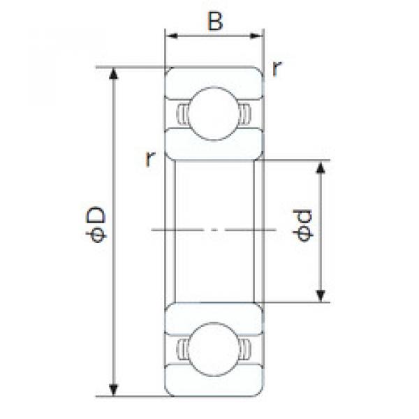 Подшипник 6810 NACHI #1 image