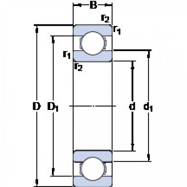 Bantalan 608/850 MB SKF #1 image