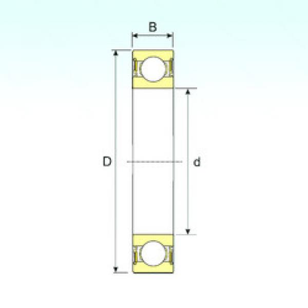 Подшипник 6001-2RS ISB #1 image