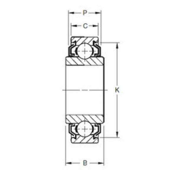 Подшипник 201KLL2 Timken #1 image