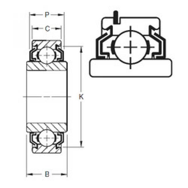 Подшипник 203KLLG2 Timken #1 image