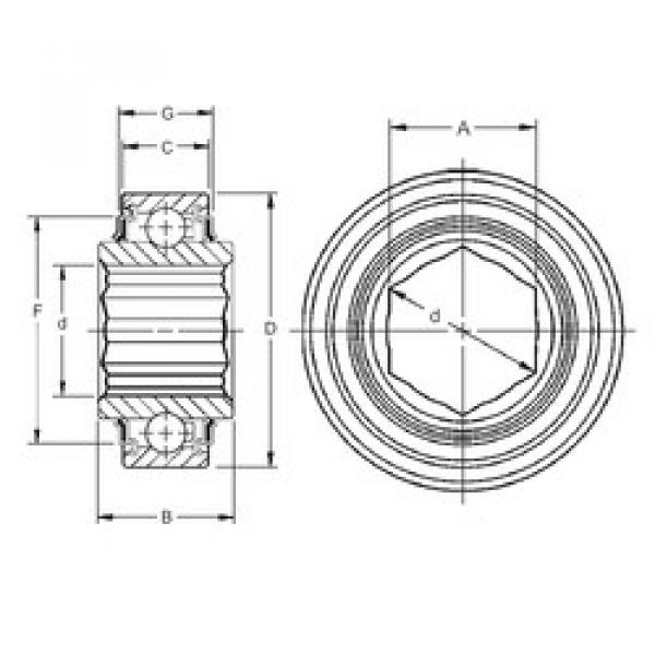 Bantalan 206KPP3 Timken #1 image