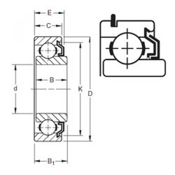 Подшипник 204KLG2 Timken #1 image