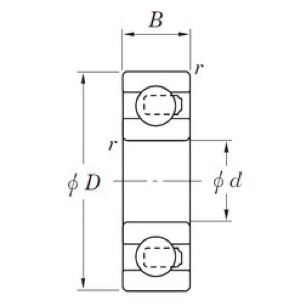 Подшипник NC709V KOYO #1 image