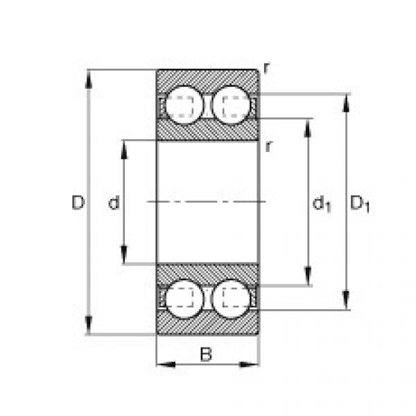 Bantalan 4202-B-TVH FAG #1 image