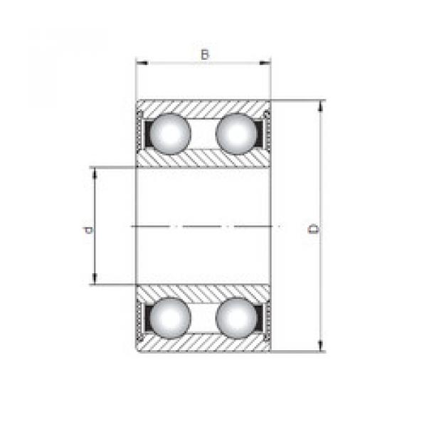 Подшипник 4208-2RS ISO #1 image