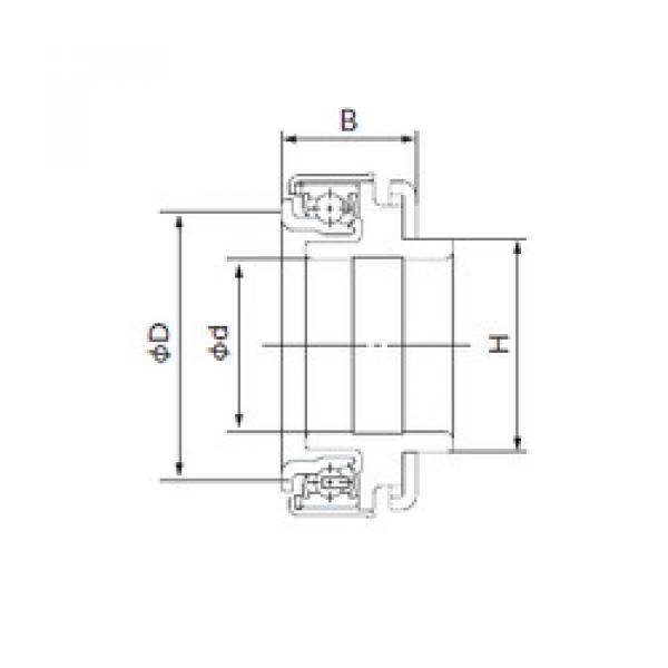 Bantalan 44SCRN28P-8 NACHI #1 image