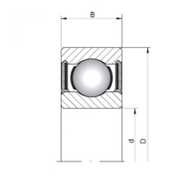 Подшипник 603-2RS ISO #1 image