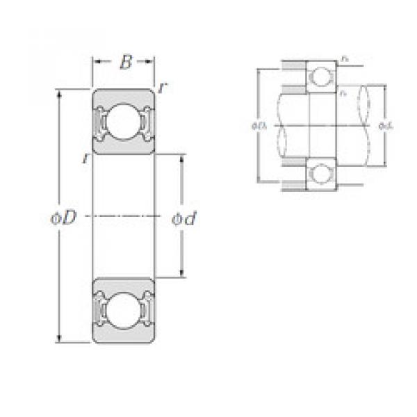 Подшипник 60/28LLU NTN #1 image