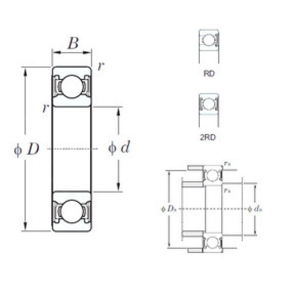 Подшипник 6005-2RD KOYO #1 image