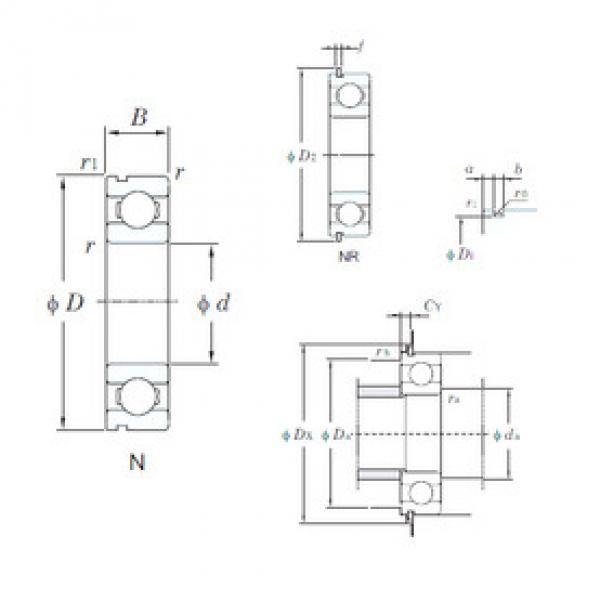 Подшипник 62/22N KOYO #1 image