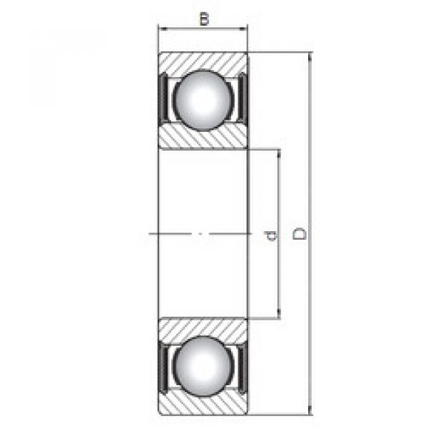 Подшипник 6000-2RS ISO #1 image