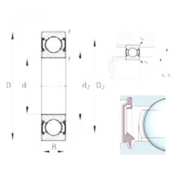 Подшипник 6001-C-2BRS FAG #1 image