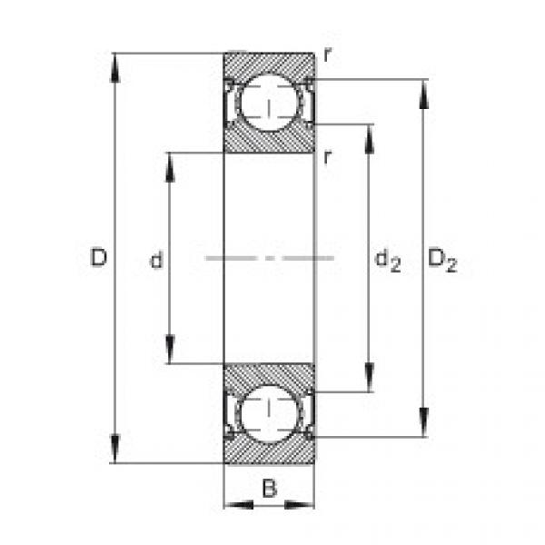 Подшипник 6205-C-2Z FAG #1 image