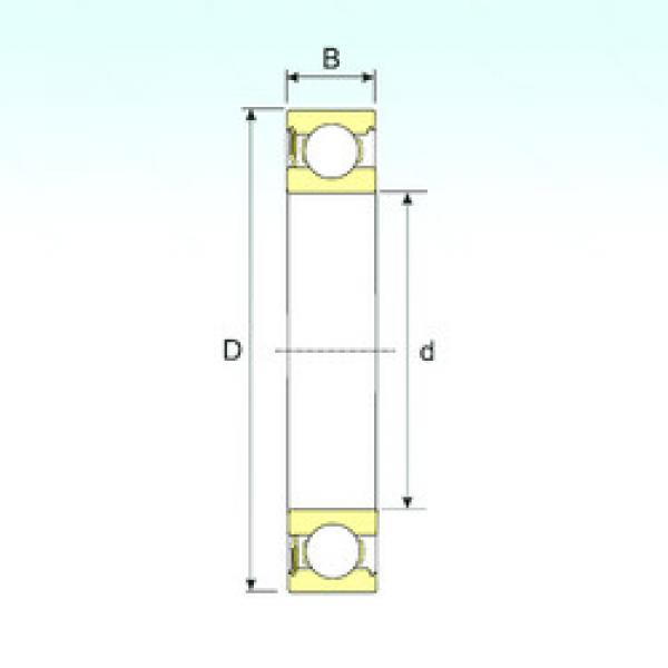 Подшипник 6010-RS ISB #1 image