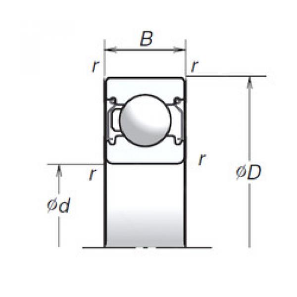 Подшипник 6000T1XZZ NSK #1 image