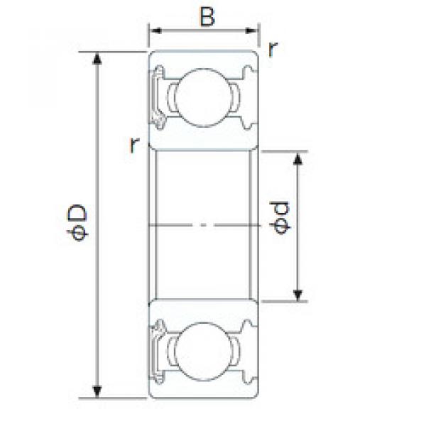 Подшипник 6003NKE NACHI #1 image