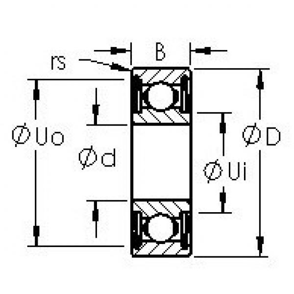 Подшипник 6006ZZ AST #1 image