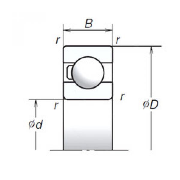 Подшипник 6208T1X NSK #1 image