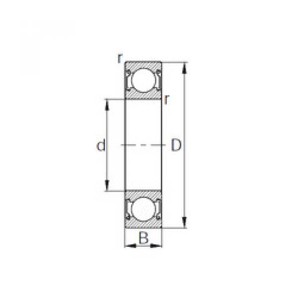 Подшипник 6208ZZ KBC #1 image