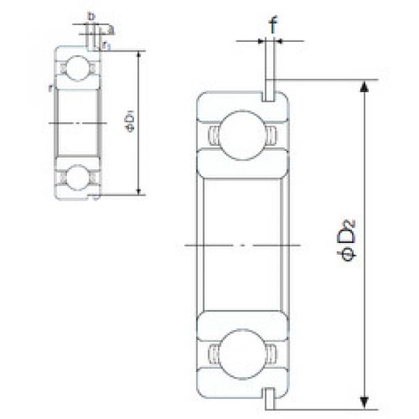 Подшипник 6012NR NACHI #1 image