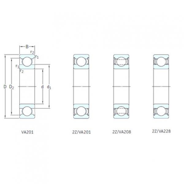 Подшипник 6003-2Z/VA201 SKF #1 image