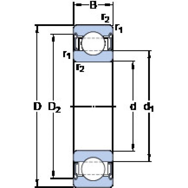 Подшипник 6214-2Z/VA208 SKF #1 image