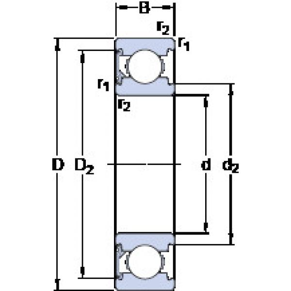 Подшипник 626-RSH SKF #1 image