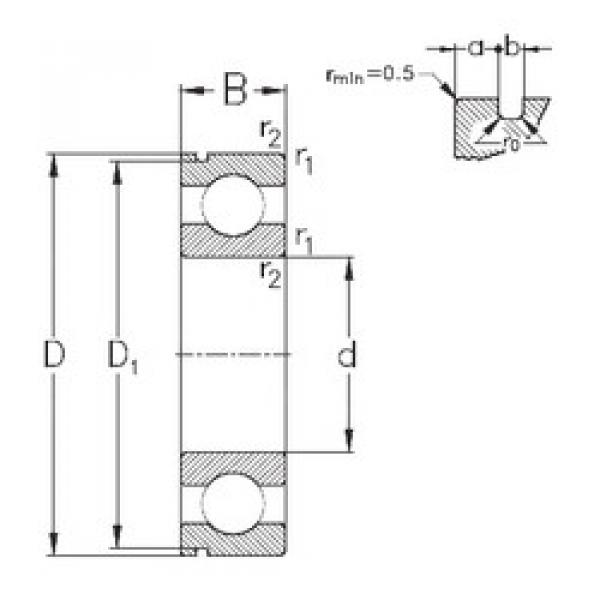 Подшипник 6018-N NKE #1 image