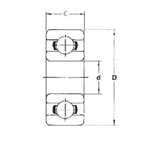 Подшипник MR74ZZ FBJ #1 image