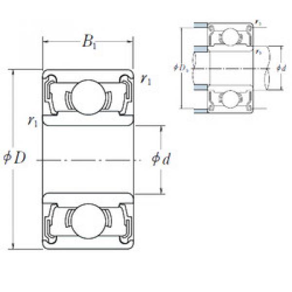 Bantalan 607-2RS ISO #1 image