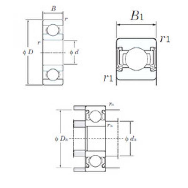 Подшипник 635-2RD KOYO #1 image