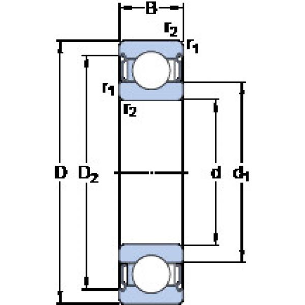 Подшипник 6205-2Z/VA228 SKF #1 image