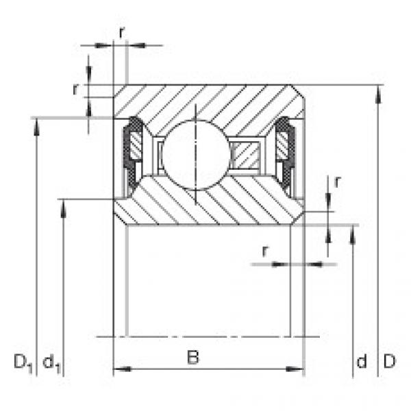 Подшипник CSCU040-2RS INA #1 image