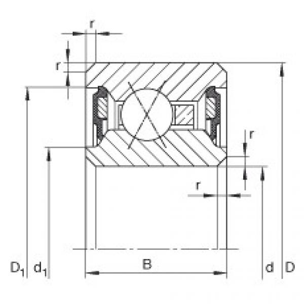 Подшипник CSXU055-2RS INA #1 image