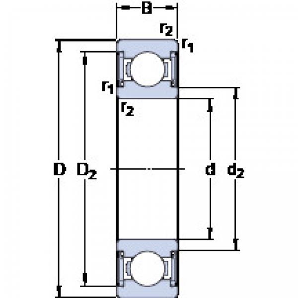 Подшипник W 6000-2RS1/VP311 SKF #1 image