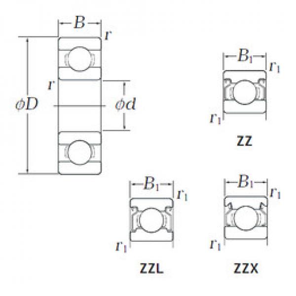 Подшипник EE1/2 ZZX KOYO #1 image