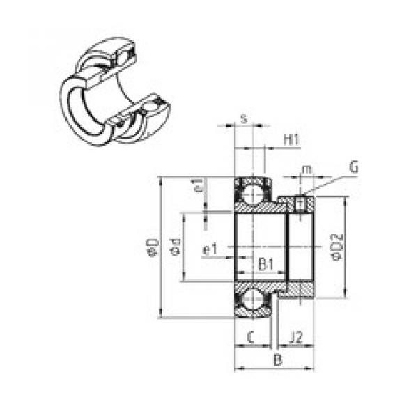 Подшипник ES202 SNR #1 image