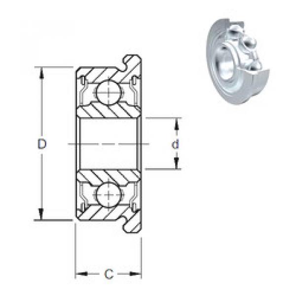 Подшипник F61701-2Z ZEN #1 image